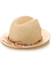 In Accessorize you can but this very girly staw hat for €14.